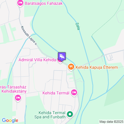 Admirl Villa Kehida a trkpen