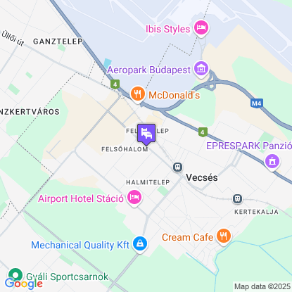 Airport Hotel Budapest a trkpen