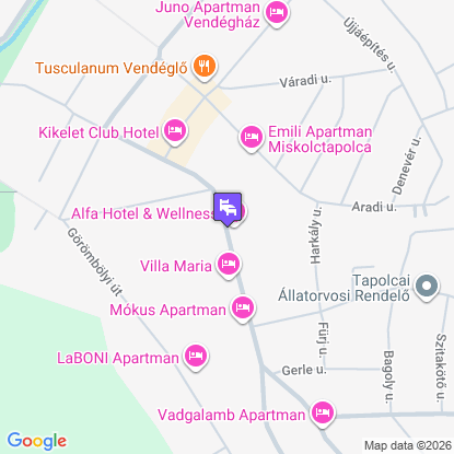 Alfa Hotel a t�rk�pen