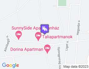 Als�hegyi Apartmanok a t�rk�pen
