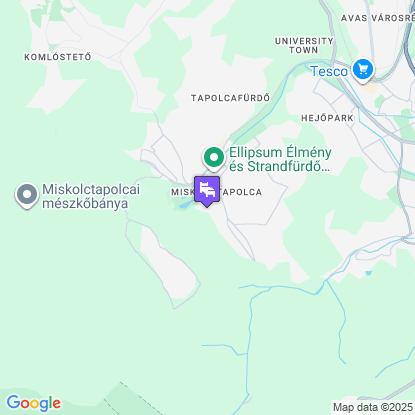 Ambrzia Szllshely s tterem a trkpen