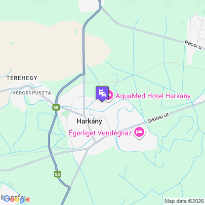 AquaMed Hotel Hark�ny a t�rk�pen