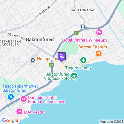 Astoria Hotel �s �tterem a t�rk�pen