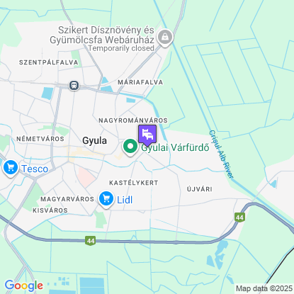 Cottage Apartman Gyula a trkpen