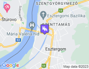 Grand Hotel Esztergom a t�rk�pen