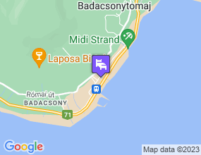 Hotel Hal�szkert a t�rk�pen