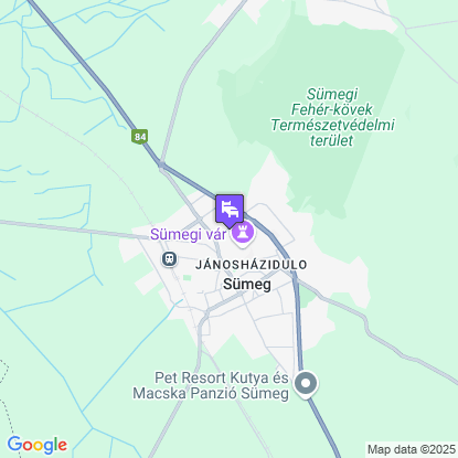 Hotel Kapitány Superior Wellness a térképen