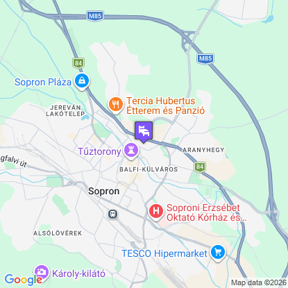 Sopron Hotel a t�rk�pen