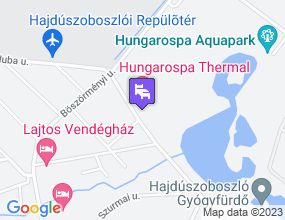 Hungarospa Thermal Hotel a t�rk�pen