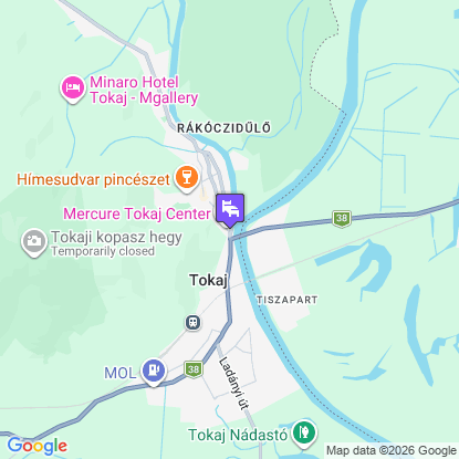 Mercure Tokaj Center a t�rk�pen