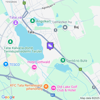 Öreg-tó Hotel a térképen