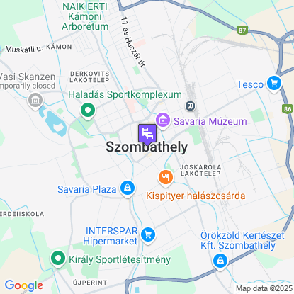 P4W Hotel Residence Szombathely a t�rk�pen