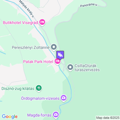 Patak Park Hotel a t�rk�pen