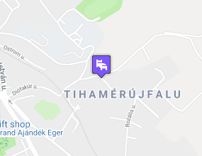 Szent Istv�n Hotel a t�rk�pen