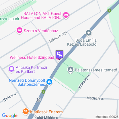 Wellness Hotel Szindb�d  a t�rk�pen